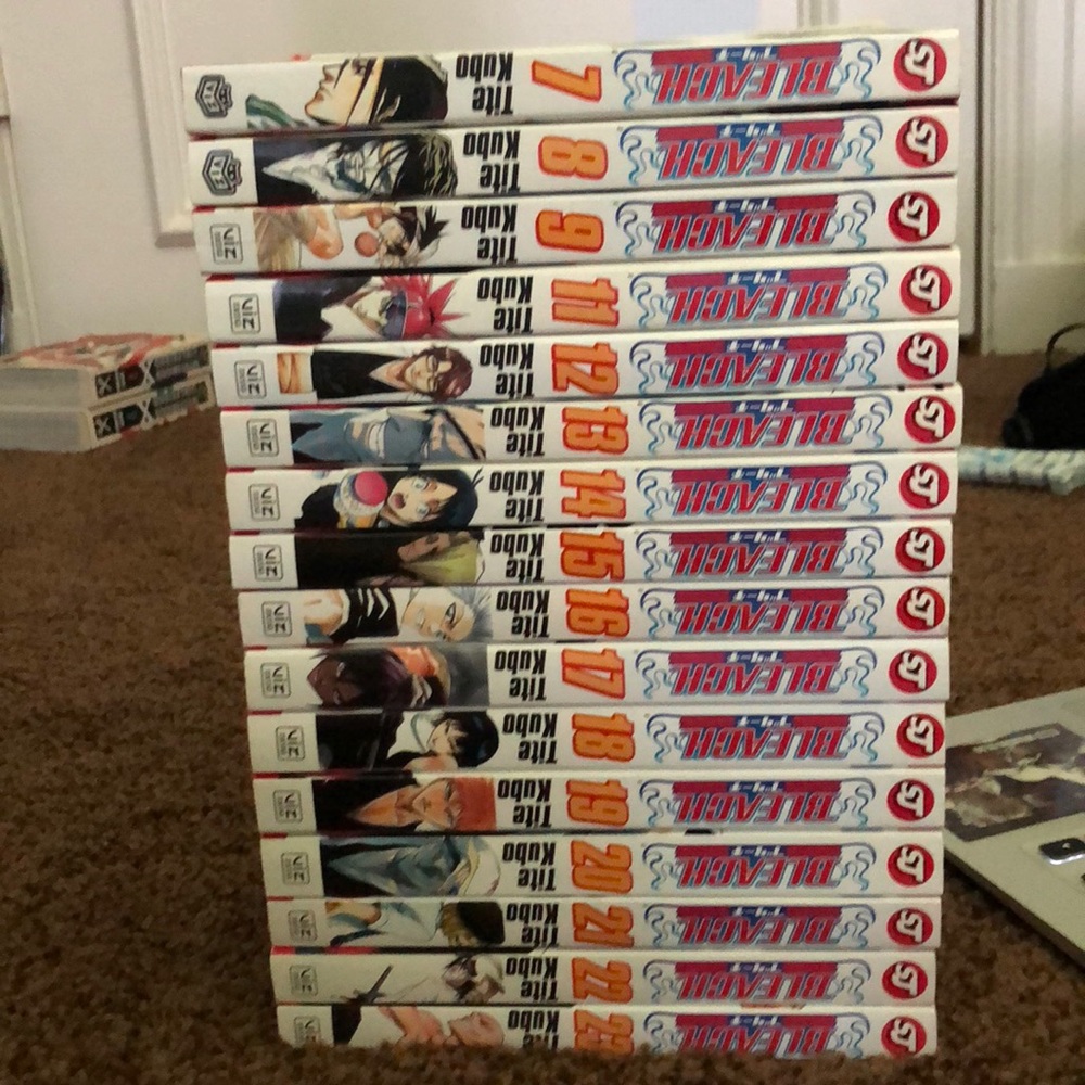 Bleach manga volumes 7-23 missing 10 (INDIVIDUAL)